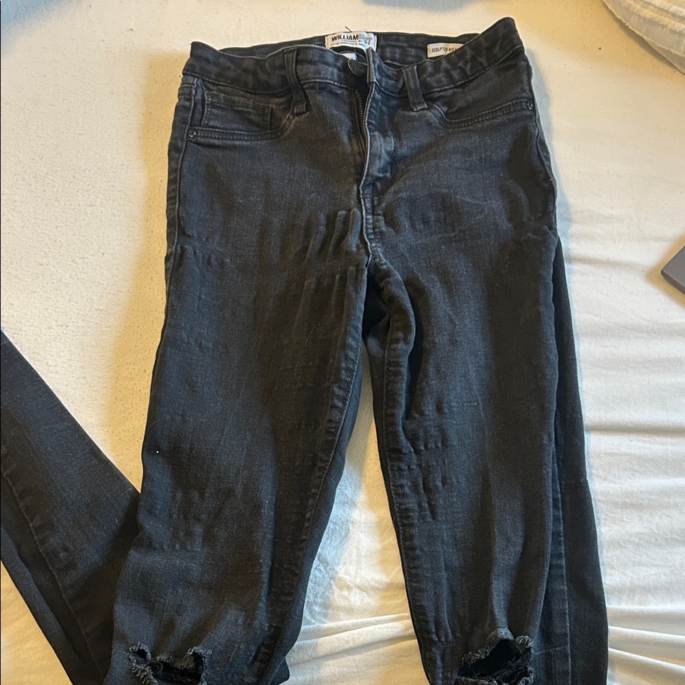 William Rast Women's Black Skinny Jeans